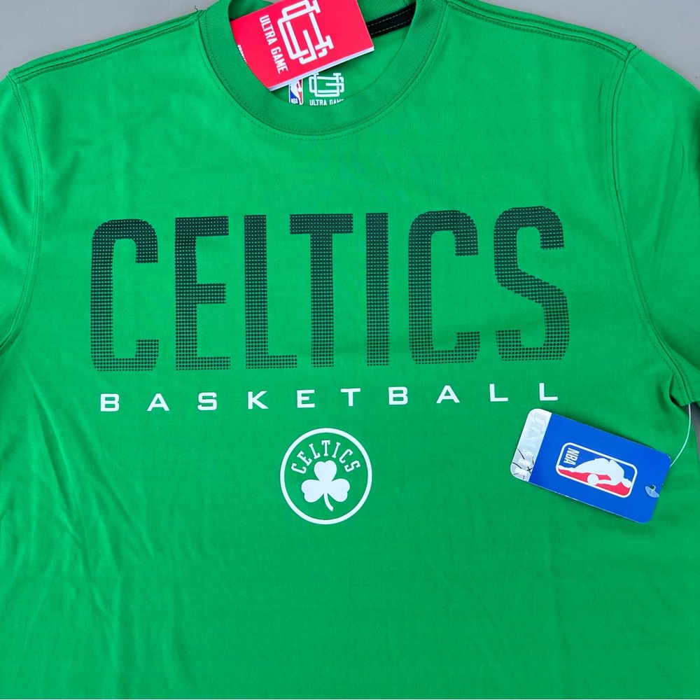 Boston Celtics NBA Ultra Game Polyester Long Sleeve T-Shirt - Picture 2 of 5